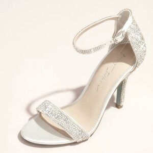 Betsy Johnson x David’s Bridal Crystal heels
